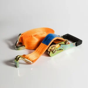 Conjunto de cinta e catraca, capacidade de 4000kg e 9 metros, ideal para uso em transporte