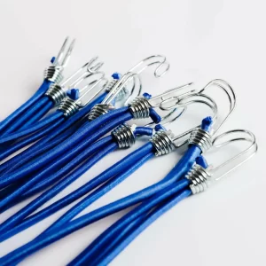 Extensor metálico azul premium de 6mm, alta qualidade e resistência para transporte